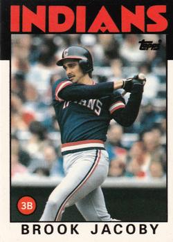 1986 Topps - Collector's Edition (Tiffany) #116 Brook Jacoby Front