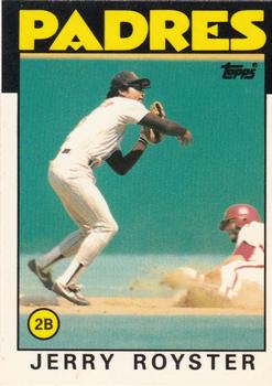 1986 Topps - Collector's Edition (Tiffany) #118 Jerry Royster Front