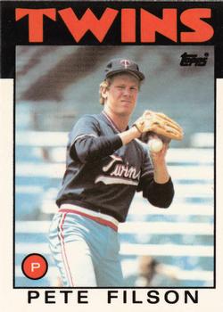 1986 Topps - Collector's Edition (Tiffany) #122 Pete Filson Front