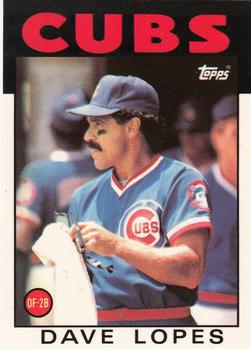 1986 Topps - Collector's Edition (Tiffany) #125 Dave Lopes Front