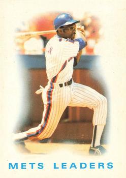 1986 Topps - Collector's Edition (Tiffany) #126 Mets Leaders Front