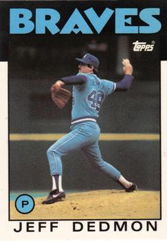 1986 Topps - Collector's Edition (Tiffany) #129 Jeff Dedmon Front