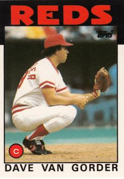 1986 Topps - Collector's Edition (Tiffany) #143 Dave Van Gorder Front