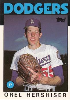 1986 Topps - Collector's Edition (Tiffany) #159 Orel Hershiser Front