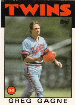 1986 Topps - Collector's Edition (Tiffany) #162 Greg Gagne Front