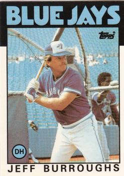 1986 Topps - Collector's Edition (Tiffany) #168 Jeff Burroughs Front