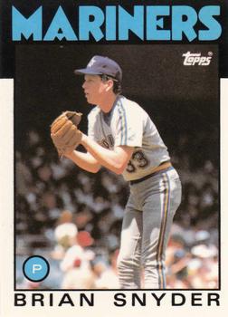 1986 Topps - Collector's Edition (Tiffany) #174 Brian Snyder Front
