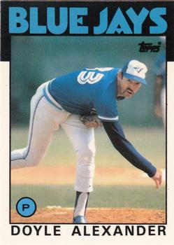 1986 Topps - Collector's Edition (Tiffany) #196 Doyle Alexander Front