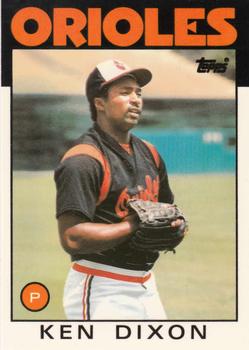 1986 Topps - Collector's Edition (Tiffany) #198 Ken Dixon Front
