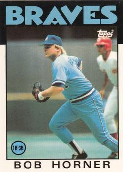 1986 Topps - Collector's Edition (Tiffany) #220 Bob Horner Front