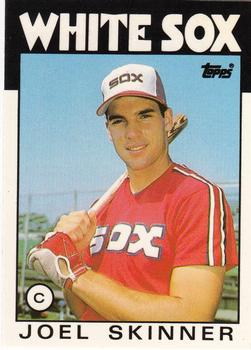 1986 Topps - Collector's Edition (Tiffany) #239 Joel Skinner Front