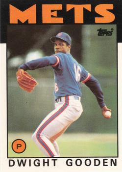 1986 Topps - Collector's Edition (Tiffany) #250 Dwight Gooden Front