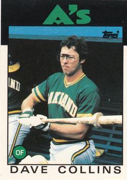 1986 Topps - Collector's Edition (Tiffany) #271 Dave Collins Front