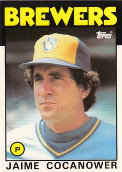1986 Topps - Collector's Edition (Tiffany) #277 Jaime Cocanower Front