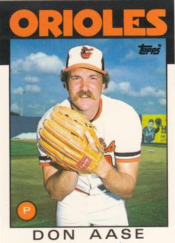 1986 Topps - Collector's Edition (Tiffany) #288 Don Aase Front