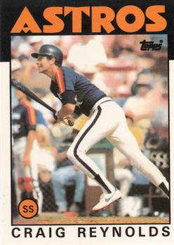 1986 Topps - Collector's Edition (Tiffany) #298 Craig Reynolds Front