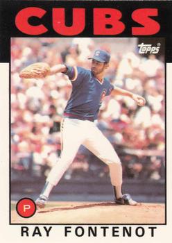 1986 Topps - Collector's Edition (Tiffany) #308 Ray Fontenot Front