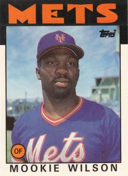 1986 Topps - Collector's Edition (Tiffany) #315 Mookie Wilson Front