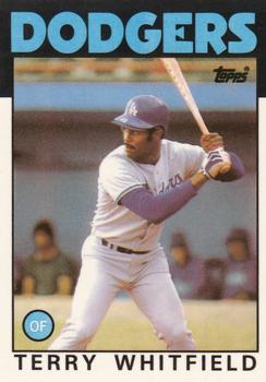 1986 Topps - Collector's Edition (Tiffany) #318 Terry Whitfield Front