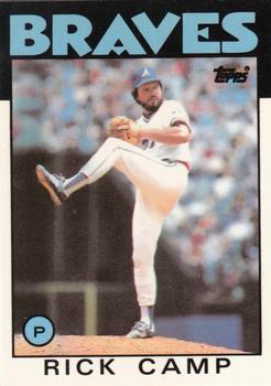 1986 Topps - Collector's Edition (Tiffany) #319 Rick Camp Front