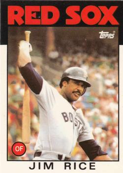 1986 Topps - Collector's Edition (Tiffany) #320 Jim Rice Front