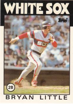 1986 Topps - Collector's Edition (Tiffany) #346 Bryan Little Front