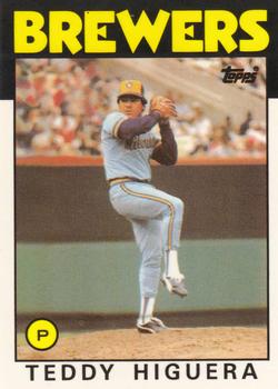 1986 Topps - Collector's Edition (Tiffany) #347 Teddy Higuera Front