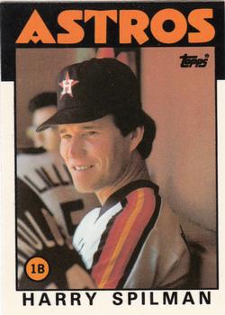 1986 Topps - Collector's Edition (Tiffany) #352 Harry Spilman Front