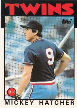 1986 Topps - Collector's Edition (Tiffany) #356 Mickey Hatcher Front