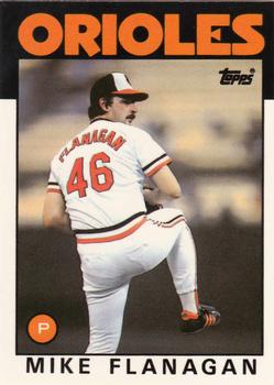 1986 Topps - Collector's Edition (Tiffany) #365 Mike Flanagan Front