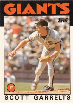 1986 Topps - Collector's Edition (Tiffany) #395 Scott Garrelts Front