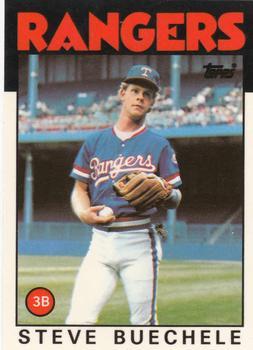 1986 Topps - Collector's Edition (Tiffany) #397 Steve Buechele Front