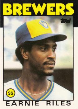 1986 Topps - Collector's Edition (Tiffany) #398 Earnie Riles Front