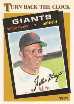 1986 Topps - Collector's Edition (Tiffany) #403 Willie Mays Front