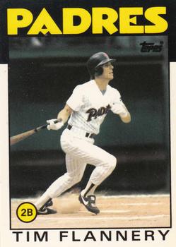 1986 Topps - Collector's Edition (Tiffany) #413 Tim Flannery Front