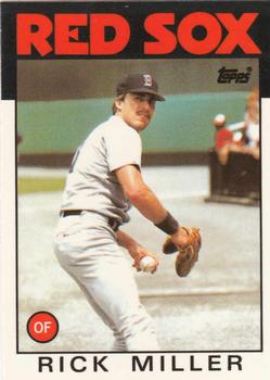 1986 Topps - Collector's Edition (Tiffany) #424 Rick Miller Front