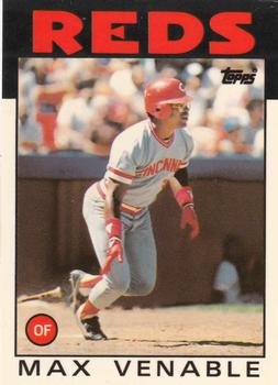 1986 Topps - Collector's Edition (Tiffany) #428 Max Venable Front
