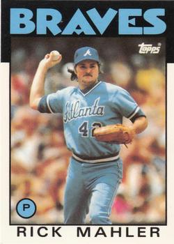 1986 Topps - Collector's Edition (Tiffany) #437 Rick Mahler Front