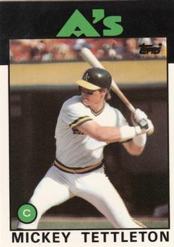 1986 Topps - Collector's Edition (Tiffany) #457 Mickey Tettleton Front