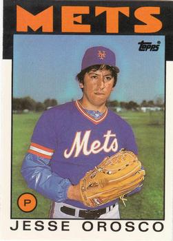 1986 Topps - Collector's Edition (Tiffany) #465 Jesse Orosco Front