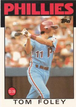 1986 Topps - Collector's Edition (Tiffany) #466 Tom Foley Front