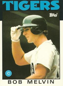 1986 Topps - Collector's Edition (Tiffany) #479 Bob Melvin Front