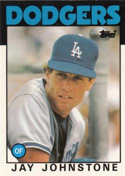 1986 Topps - Collector's Edition (Tiffany) #496 Jay Johnstone Front