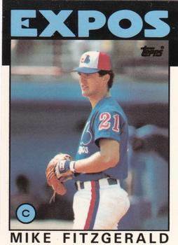 1986 Topps - Collector's Edition (Tiffany) #503 Mike Fitzgerald Front