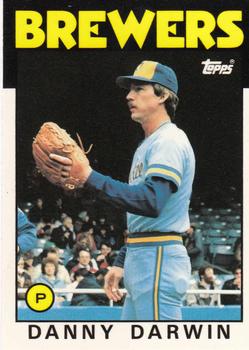 1986 Topps - Collector's Edition (Tiffany) #519 Danny Darwin Front