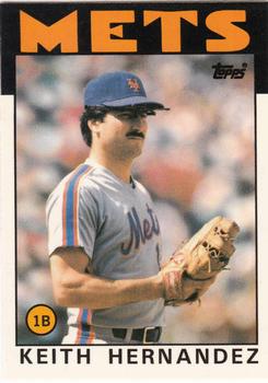 1986 Topps - Collector's Edition (Tiffany) #520 Keith Hernandez Front