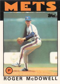 1986 Topps - Collector's Edition (Tiffany) #547 Roger McDowell Front