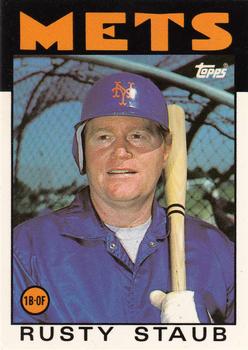 1986 Topps - Collector's Edition (Tiffany) #570 Rusty Staub Front
