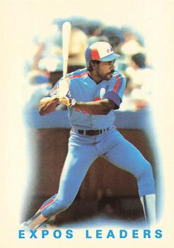 1986 Topps - Collector's Edition (Tiffany) #576 Expos Leaders Front