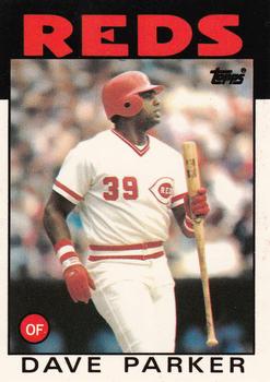 1986 Topps - Collector's Edition (Tiffany) #595 Dave Parker Front